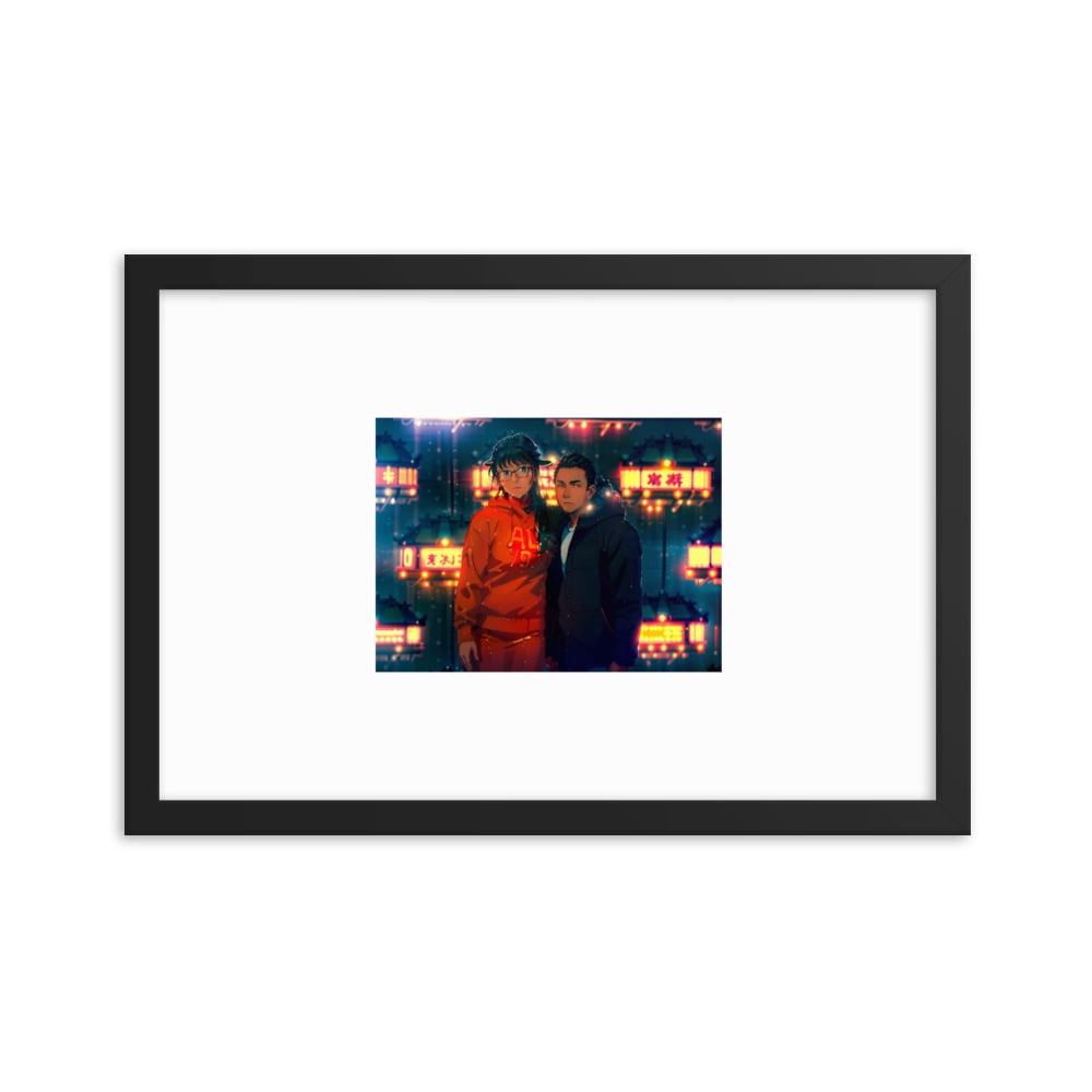 ZEN EXP - “Fan Luv” Framed photo paper poster