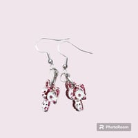 Blossom Power Puff Girls earrings 🌸