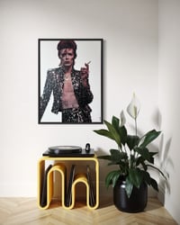 Image 1 of Fractured Ziggy sparkle 60x80cm canvas print 