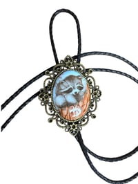 Image 2 of Raccoon Bolo Tie 