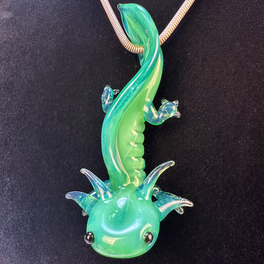 Image of Tiran v4 Axolotl pendant 