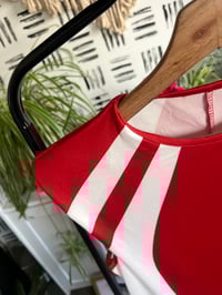 Image 2 of shoulder pad dress