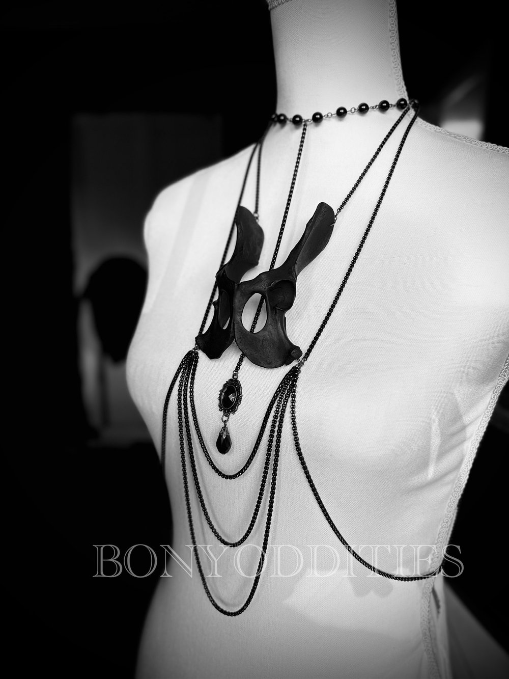 Image of Victorian Gothic Statement Necklace
