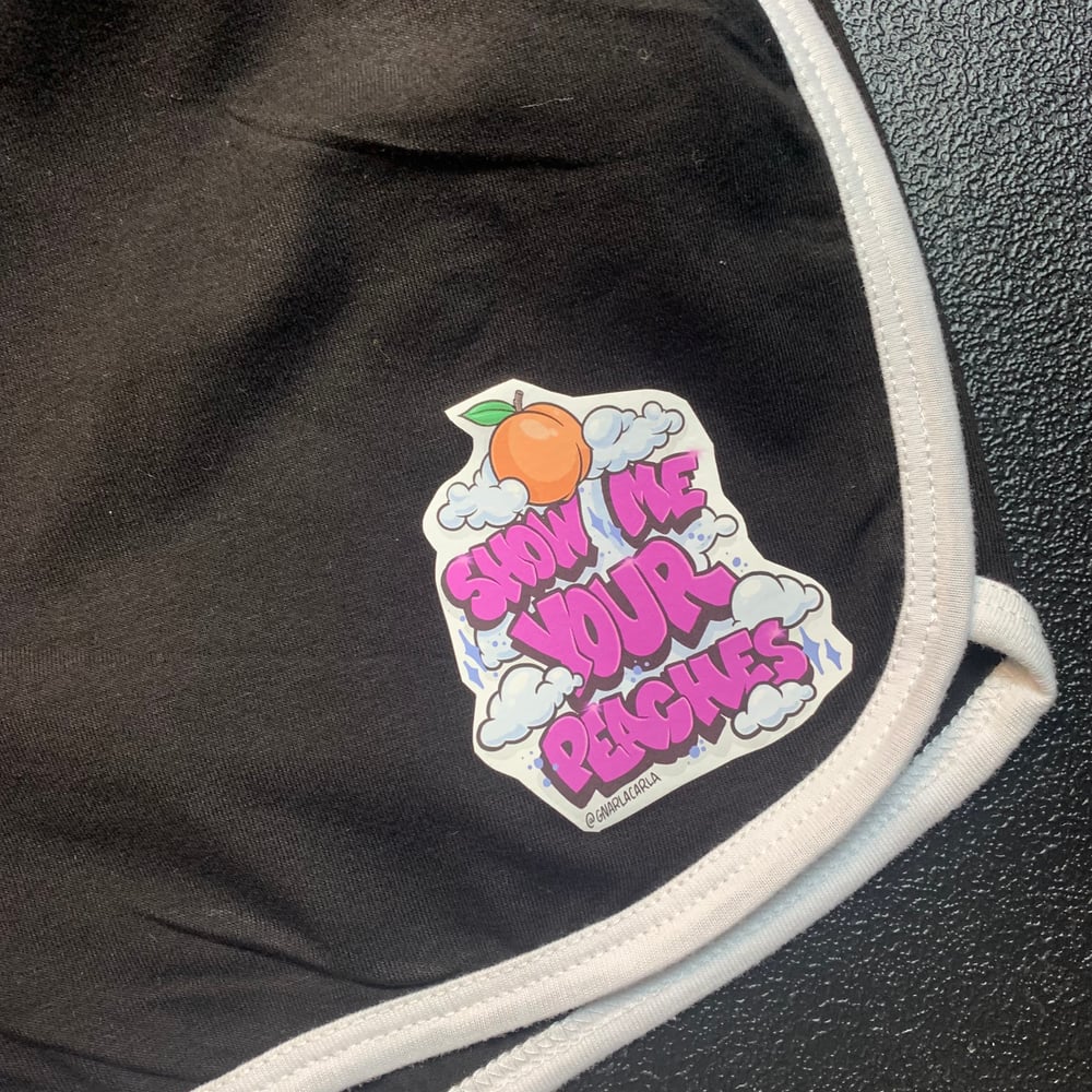 Peach Booty Shorts MEDIUM