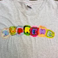 Image 3 of Supreme Pillows Tee Sz L (GREY)