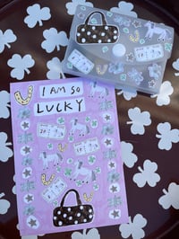 Image 2 of So lucky sticker sheet 