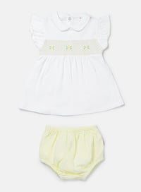 Image 3 of Smocked jam pant set 