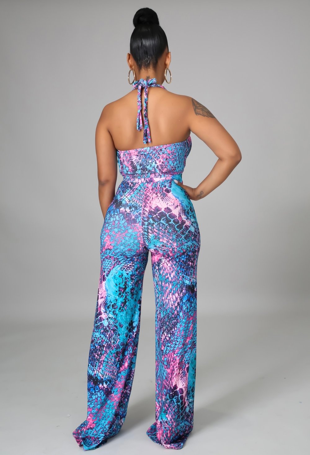 Image of Blue Raspberry Pants Set