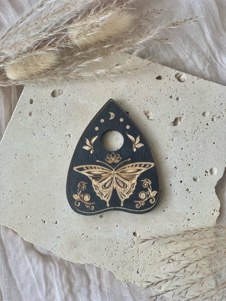 Image of Wooden Sphere Stands Black