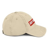 Image 3 of Just Grow Rich. Distressed Dad Hat