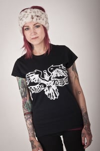 Image of White Pigeon ladies T