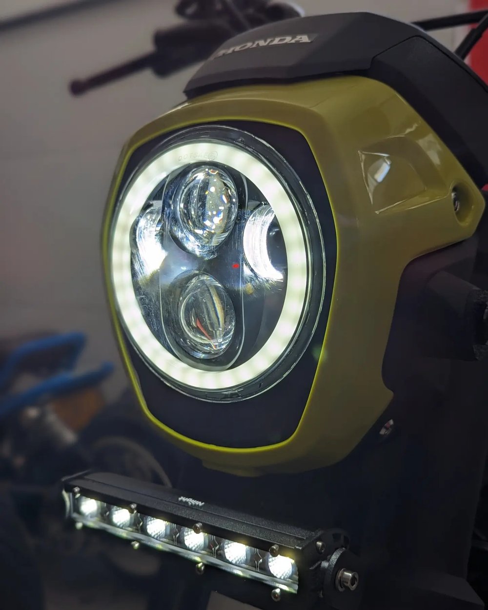 NAVi 110 LED Halo Eye Headlight 