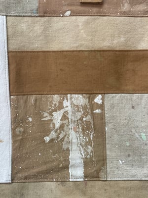 Image of PATCHWORK PAINTER'S TOTE #2