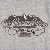 Raven Saloon T Shirt - Inspired by Indiana Jones