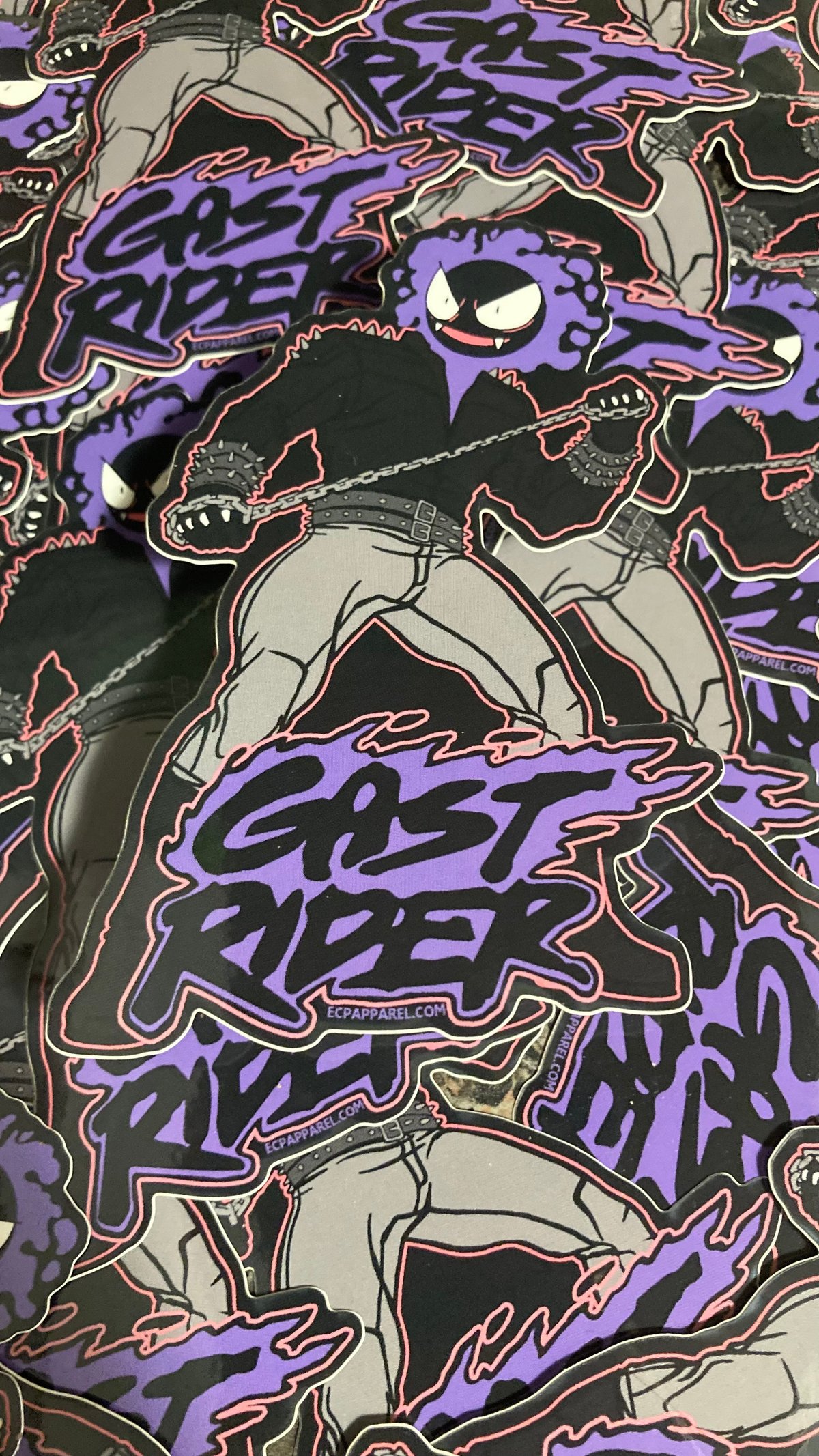 “Gast Rider” Die-cut Sticker