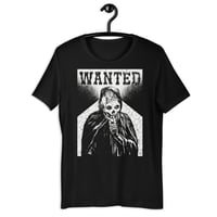 Image 1 of wanted Unisex t-shirt