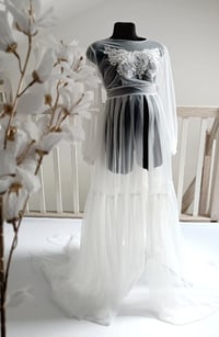 Image 1 of photography dress - Hannah - size S-M - ecru - photo props