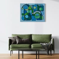 Image 3 of 'Mood Lit' Acrylic Painting On Canvas