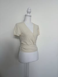 Image 1 of Mango wrap top // M