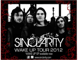 Image of 'WAKE UP' 2012 SIGNED TOUR POSTER