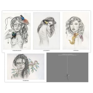 Image of Graphite Postcard Series LE