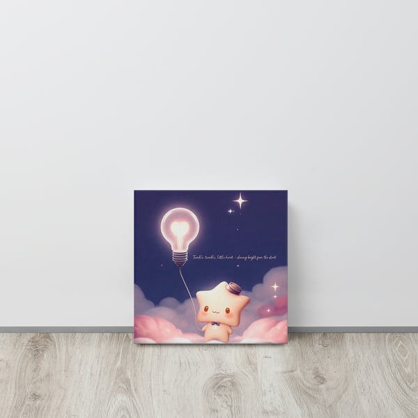 Image of The Future 12x12  Thin canvas print 
