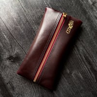 Image 2 of EDC POUCH - OXBLOOD