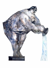 Stone Woman - Colour Print