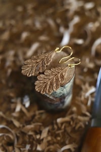 Image 3 of Oak leaf Earrings….