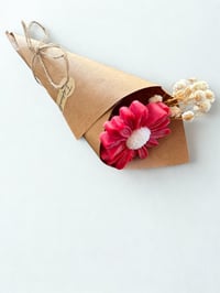 Image 1 of Mini single flower wax melt bouquet