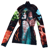 Image 1 of Jean Paul Gaultier Mesh Turtleneck