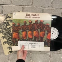 Image 1 of Taj Mahal – Music Keeps Me Together - White label promo LP with press packet! 