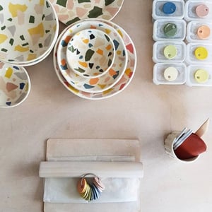 Image of TERRAZZO TABLEWARE WORKSHOP - SATURDAY 31ST MAY