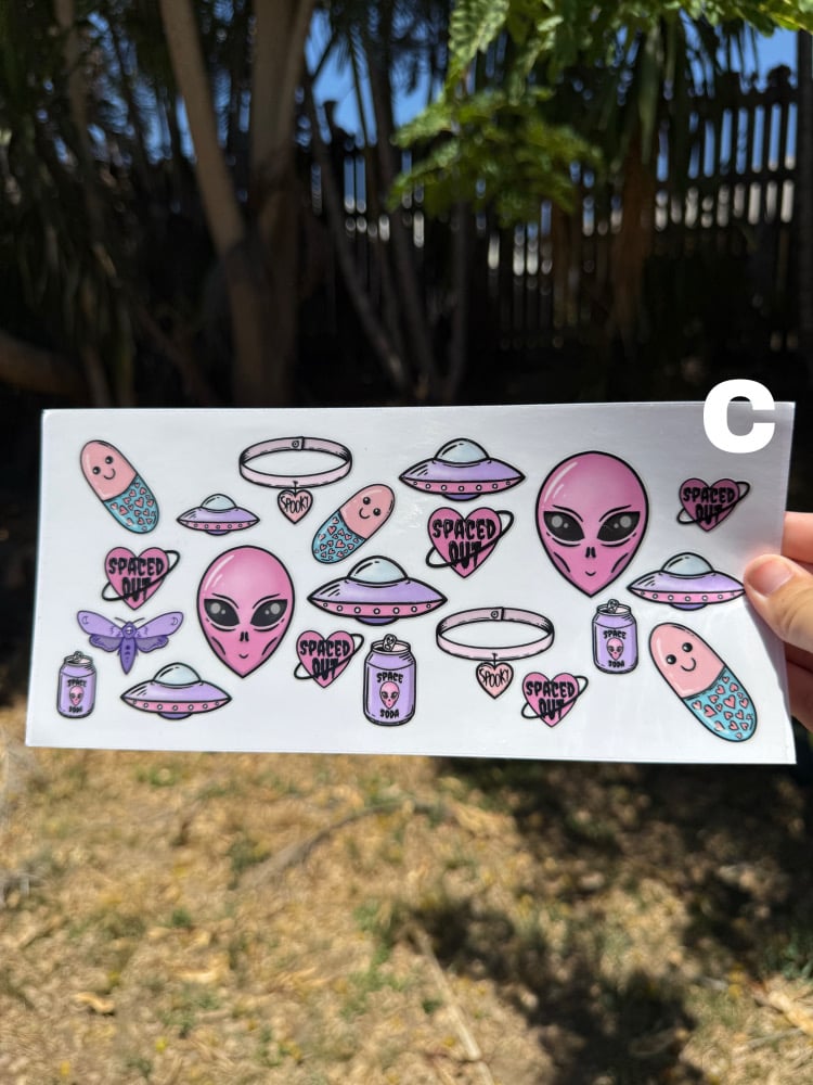 Image of Witchy UV DTF Wrap