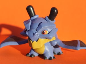 Image of Custom Blue Dragon Dunny