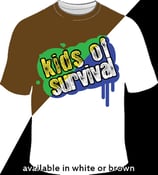 Image of Kids Of Survival Paint Splat Shirt