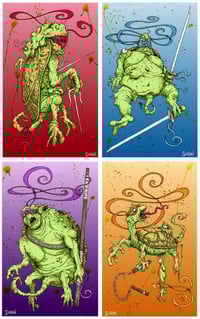 Image 1 of 'MUTANT NINJAS' print set or Individual prints!