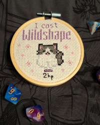 Image 6 of I Cast Wildshape! | Cross Stitch