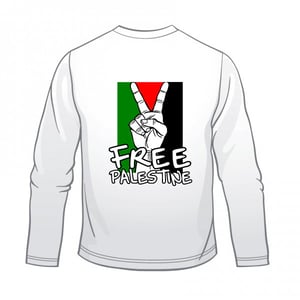 Image of Adult "Free Palestine" Long Sleeve Shirt