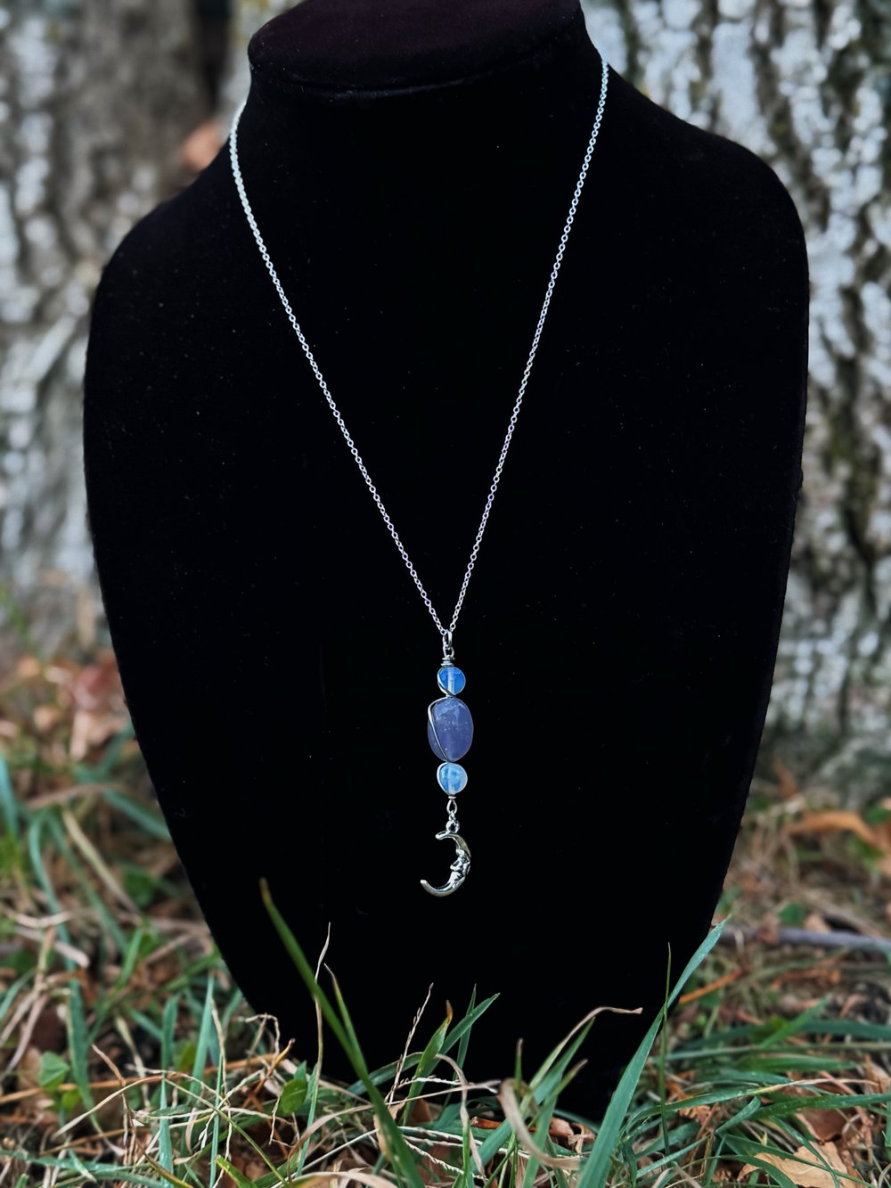 Image of "Truly You" Necklace w/ Opalite & Lepidolite