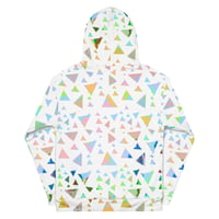 Image 1 of light triangles/Unisex Hoodie