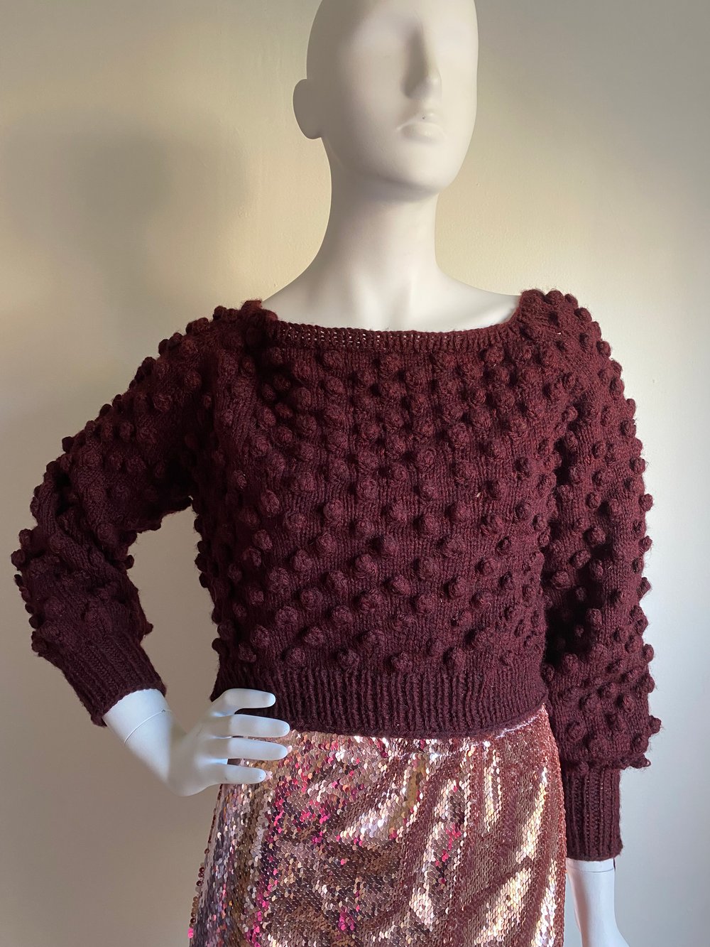 Image of bobble sweater
