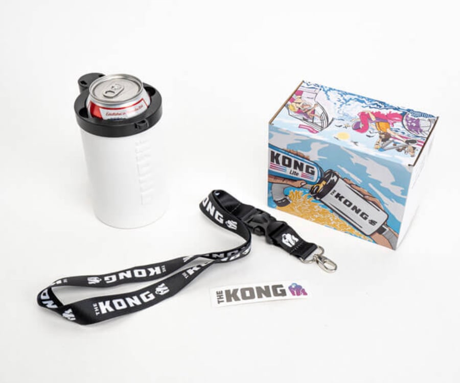 Image of Kong Beer Bong Skinny-Slim Can