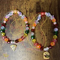 Image 1 of 🍔 Burger and Pizza Bff Bracelet Set! 🍕