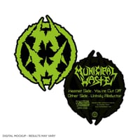 Image 1 of Municipal Waste - "Picture Shape Vinyl" 7" (Import)