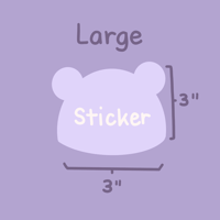 LARGE Sticker