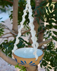 Image 2 of 'Florecita Azul' Hanging Bowl