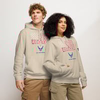 Image 3 of AF Flag Unisex mid-weight hoodie