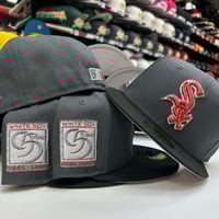 Image 2 of New Era 59Fifty White Sox 95yrs