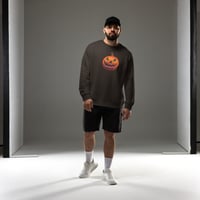 Image 5 of Sweatshirt (Adult M/F) - Classic Jack O Lantern